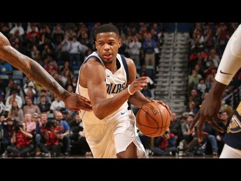 Rookie Dennis Smith Jr 1st Career Triple Double vs Pelicans! 2017-18 Season
