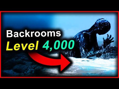 Backrooms level 4,000 SCARES ME… (Thalassophobia)