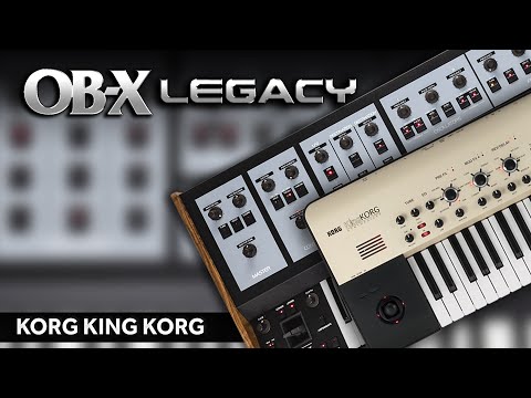 KORG KINGKORG ♫ 32 OB-X Sounds ► OB-X LEGACY