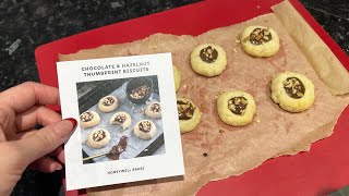 Baking Advent Calendar Day 6 - Chocolate hazlenut biscuits