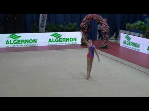 Danae Collard FRA Rope EF Bucharest Grand Prix & Irina Deleanu Cup 2016