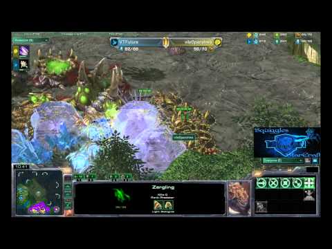 (HD) Spanishiwa vs VTFuture ZvP shattered temple Starcraft 2