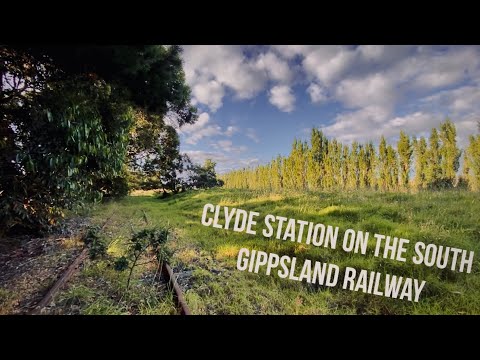 Exploring remains of Clyde Station On The Abandoned SGR (Return Rail to South Gippsland!)