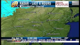WFMZ - January 16, 2015 Overnight