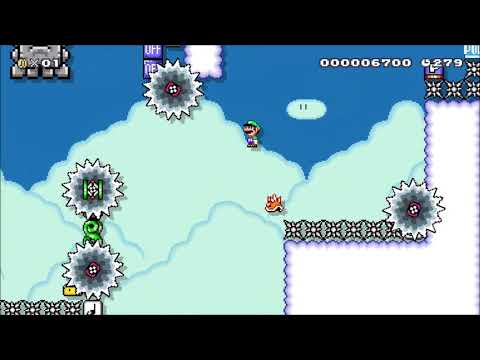 Super Mario Maker 2 - Cloudy Shells by me