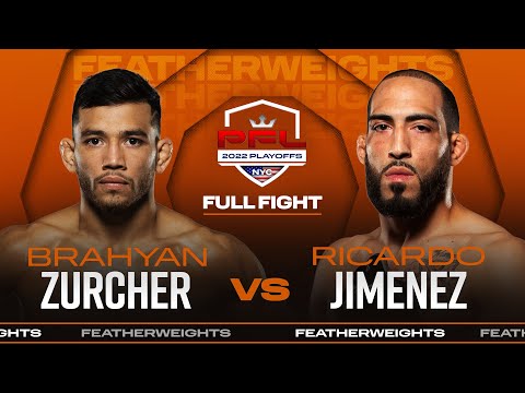 Brahyan Zurcher vs Ricardo Jiminez | PFL 7, 2022