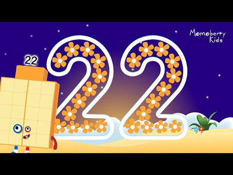 Numberblocks 22 Magic Run Adventure | Number Counting Go Explore