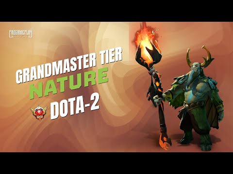 Grandmaster Tier Nature Prophet Dota 2 | Ranked Match | Gameplay