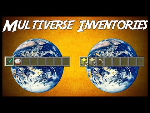 Minecraft: How to use Multiverse Inventories plugin!