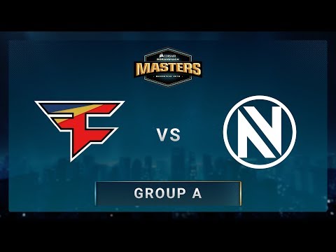 FaZe vs EnVyUs - Train - CORSAIR DreamHack Masters Marseille 2018