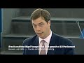 Nigel Farage's very first speech in EU Parliament, Brexit warning more than 20 years ago!