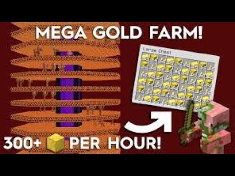 Insane Gold Farm Build in Minecraft - Epic Gamerz Gameplay
