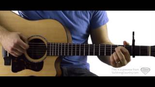 Beat of the Music - Guitar Lesson and Tutorial - Brett Eldredge