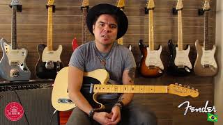 Video thumbnail for Garagem Rock'n'Blues - Fender Artist & Series G.E. Smith Telecaster by Lucas Sgreccia