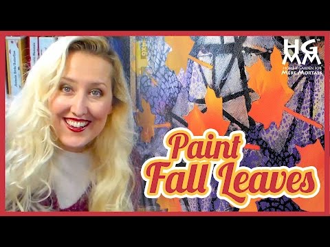 How to Use Stencils and Masks | Learn to Paint with Lindsay.