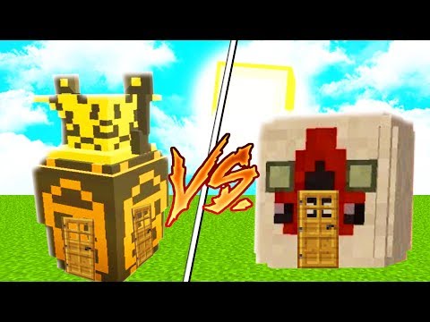 Minecraft: CASA SCP-019 vs CASA SCP-173 *qual mais aterrorizante* - ‹ Gustavo ›