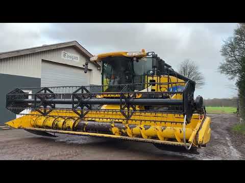 Video: New Holland CX8060 combine harvester 1