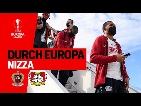 Inside #B04 | DURCH EUROPA – Nizza 🇫🇷 | On Tour mit Bayer Leverkusen in Frankreich | UEL Reportage