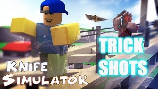 Knife Simulator Kenh Video Giải Tri Danh Cho Thiếu Nhi Kidsclip Net - trick shot knife simulator lets play roblox 34