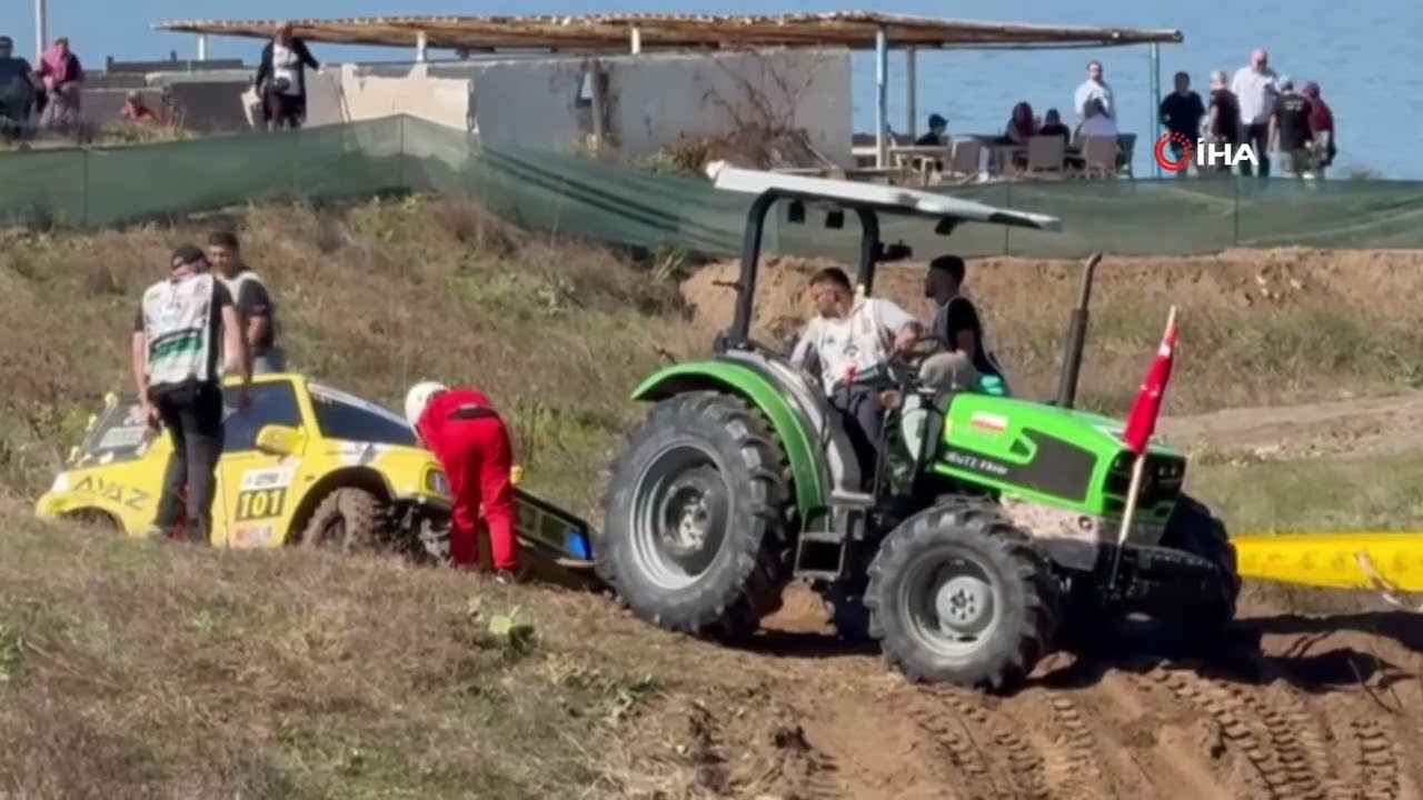 Deniz kenarında off-road heyecanı