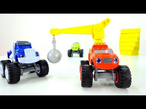 Tolle Spielzeugautos - Monster Machines - Wir packen #Blaze aus