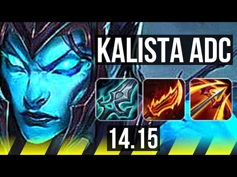 KALISTA & Rakan vs JINX & Milio (ADC) | 1100+ games, 14/3/3, Dominating | EUW Diamond | 14.15