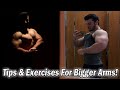 WHAT I DID TO GET BIGGER ARMS | TIPS & EXERCISES W/ NATURAL BODYBUILDER JORDAN HUNTER