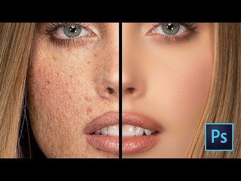 Face Smooth In Photoshop | Easy Frequency Separation Tutorial