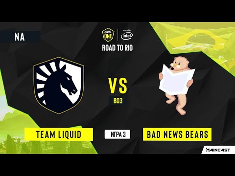 Team LIQUID vs BAD NEWS BEARS [Map 3, Overpass] BO3 | ESL One: Road to Rio