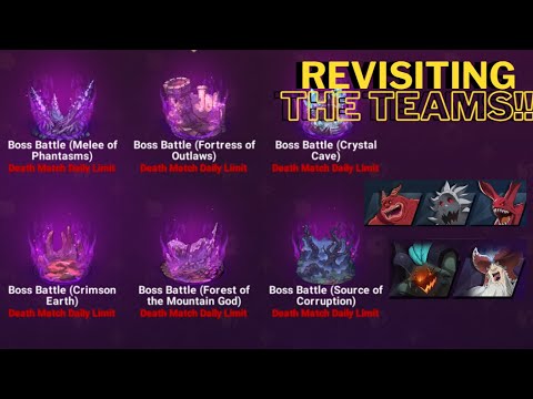 UPDATED!! BEST DEATHMATCH TEAMS!! (7DS Grand Cross // Deathmatch Team Guide)