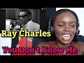 African Girl Reaction To Ray Charles - You Don't Know Me