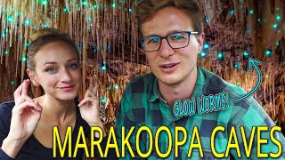 Finding Australia's elusive glow worms! 🐛 (Marakoopa Caves, Tasmania)