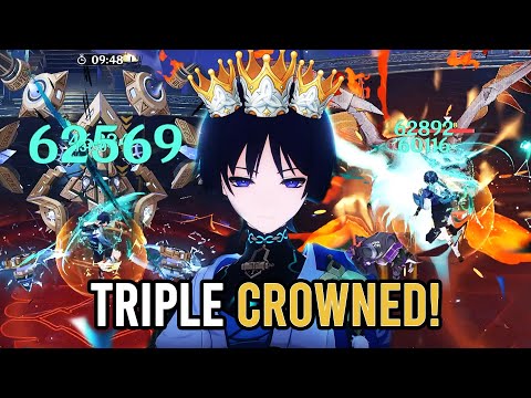 My first Triple Crown Character is... WANDERER! | Genshin Impact