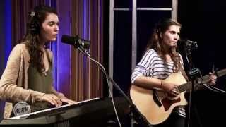 Lily & Madeleine performing "Hold Onto Now" Live on KCRW