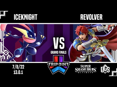 Tripoint Smash 150  -  Grand Finals  -  IceKnight(Greninja) Vs. Revolver(Roy)