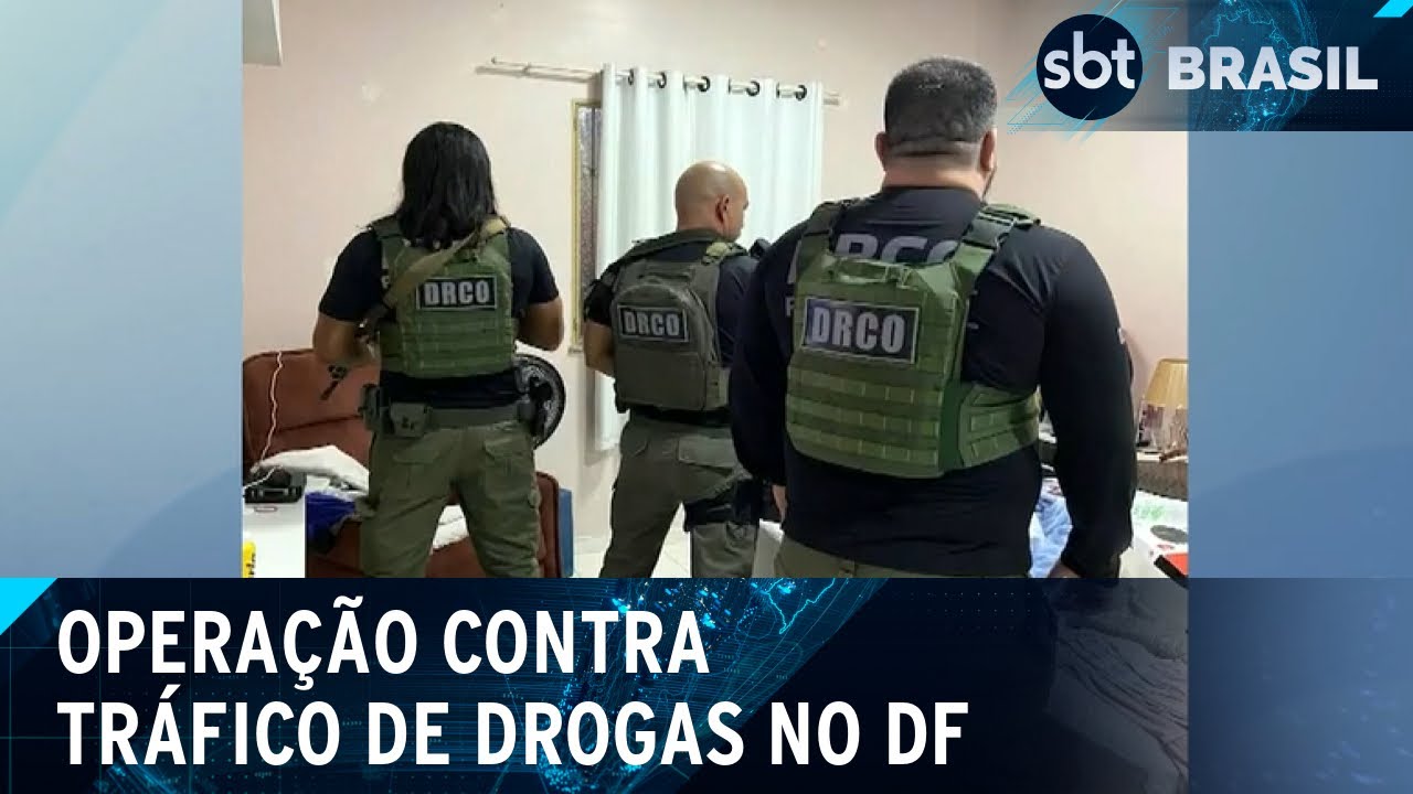 Polícia faz operação contra a facção Família do Norte no Distrito Federal | SBT Brasil (10/09/24)
