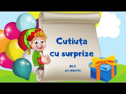 🧙‍♂️Cutiuța cu surprize 🎁| DLC-joc didactic| evaluare grupa mijlocie/mare