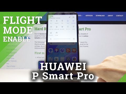 How to Switch On Airplane Mode in HUAWEI P Smart Pro