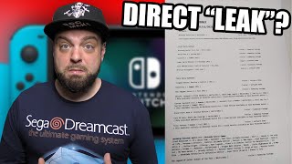 Let's Talk About THAT January Nintendo Direct Leak...