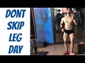 DONT SKIP LEG DAY 😎| try this mass building workout