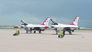 Thunderbirds Land at Peterson SFB