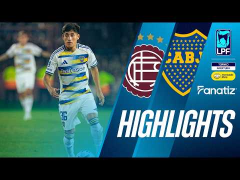 Lanus 0 vs. 3 Boca Juniors - Game Highlights | #TorneoApertura2026