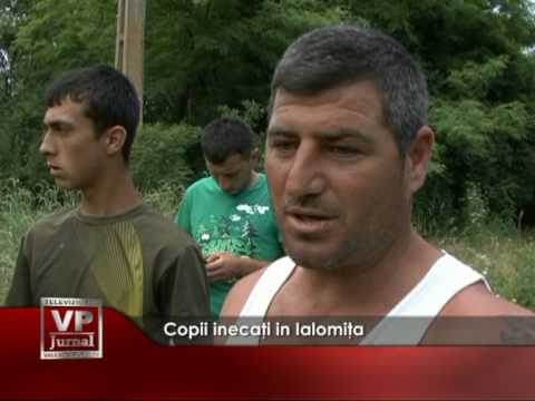 Copii inecati in Ialomita