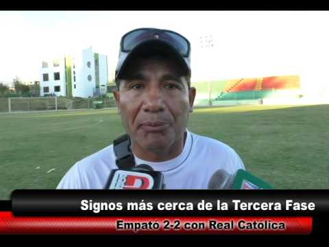 Real Católica empato 2 a 2 con Signos de Yura