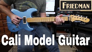 Video thumbnail for Friedman Cali Guitar demo video by Shawn Tubbs by Shawn Tubbs
