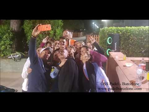 STAGE DE PADEL À BARCELONE pour Benjamin