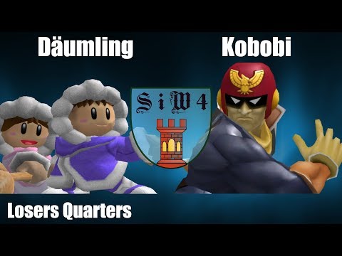 SiW4 - Kobobi (Cpt.Falcon) Vs. Däumling (IC)  - Losers Quarters - Melee Singles