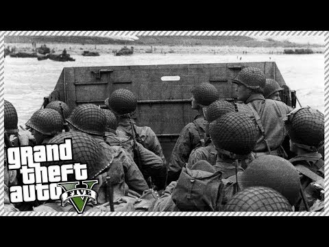 GTA 5 | D-Day Normandy Beach Invasion