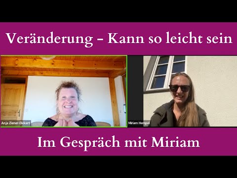 Veränderung - Kann so leicht sein