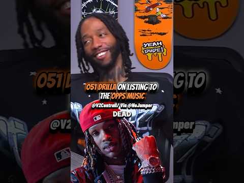 051 Drilla On Listening To His OPPs Music😳 #chiraq #kingvon